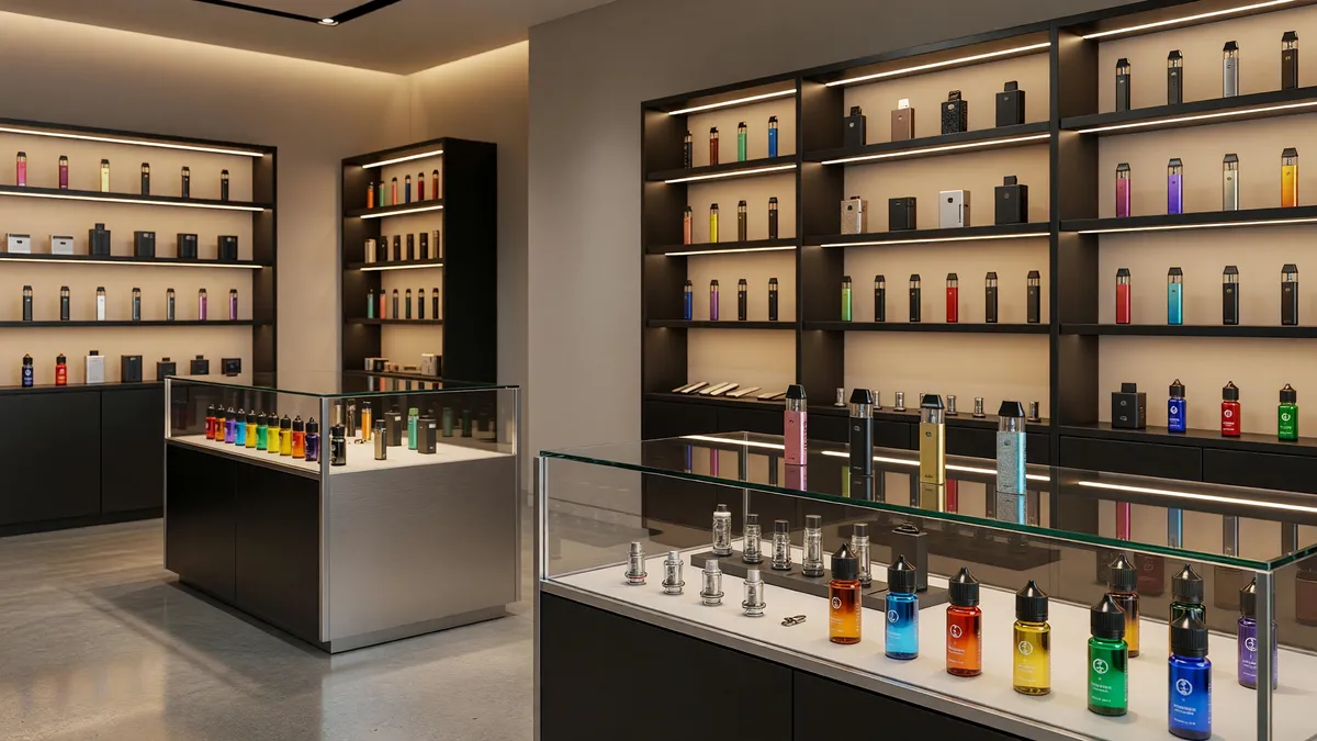 Thriving Vape and Smoke Shops with Strong Clientele Base