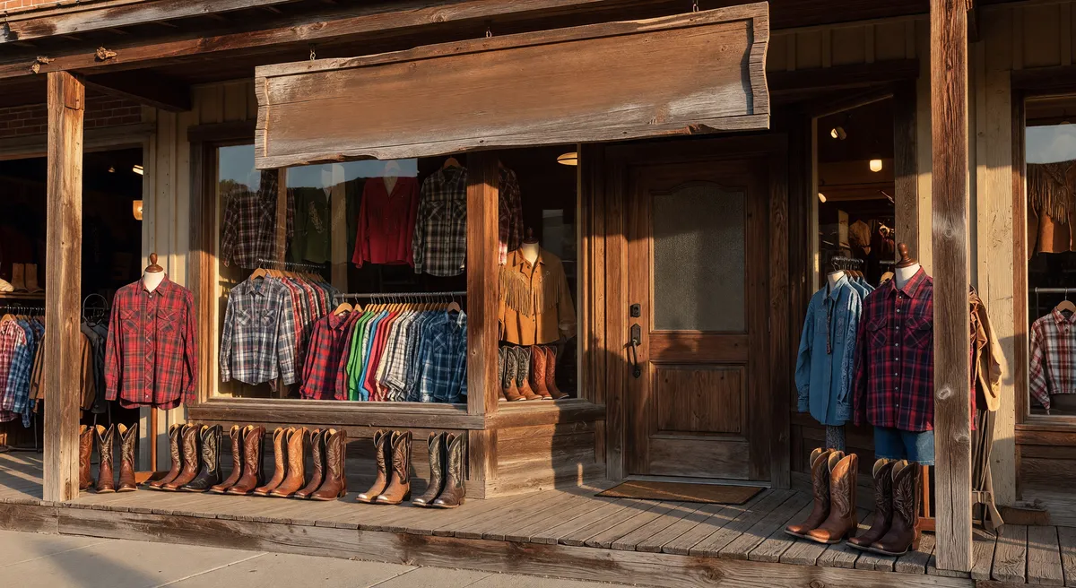 Established Western Wear Retail Store with Real Estate in Cleburne's Downtown Shopping District