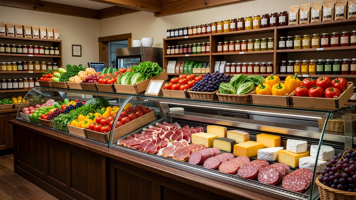 Rural Convenience Store with Deli