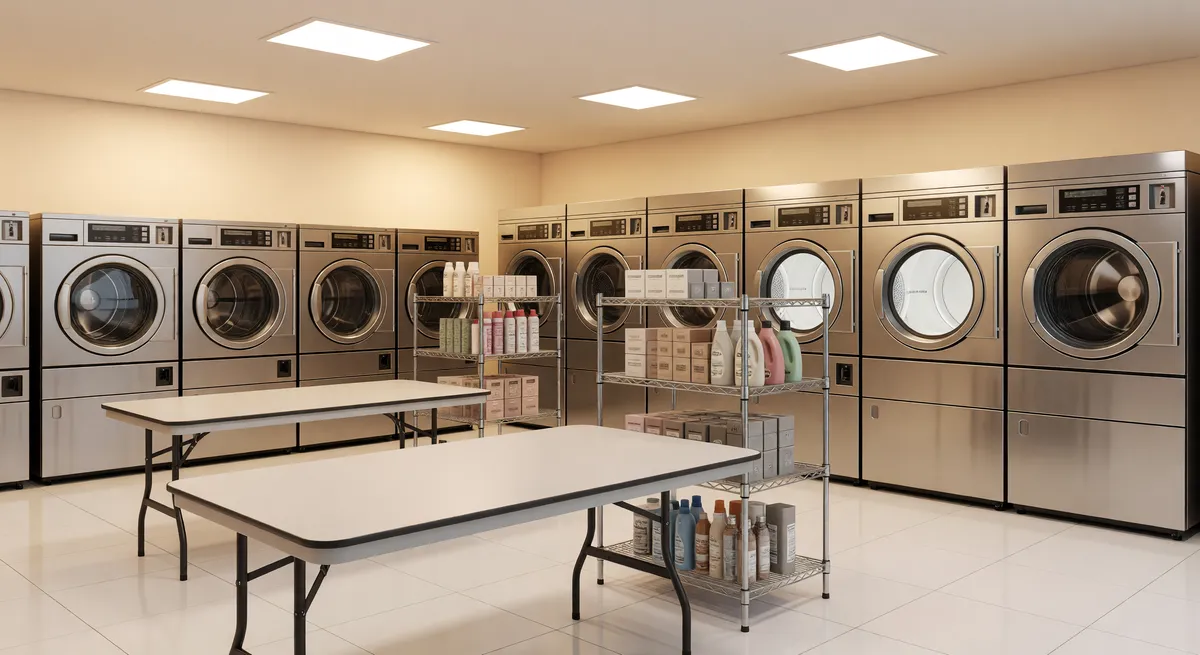 Profitable Coin Laundry Business in Busy Strip Mall