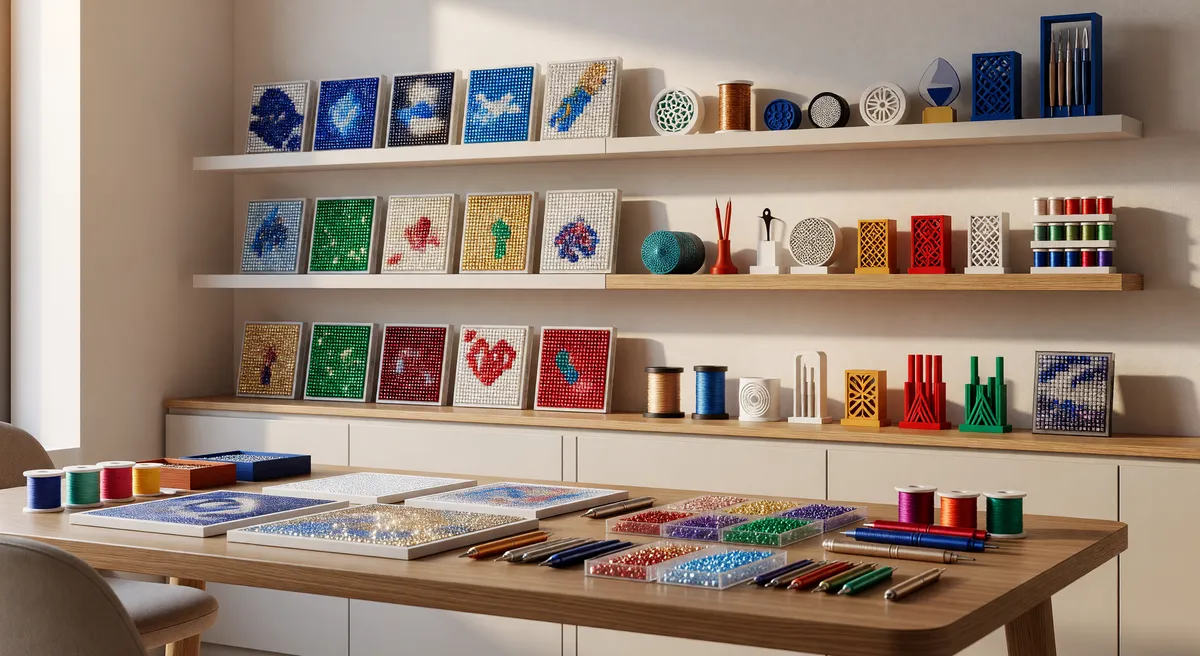 Innovative E-Commerce Business Specializing in Diamond Painting and 3D Printed Accessories