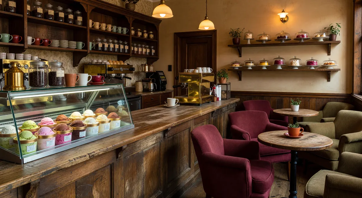 Charming Ice Cream & Coffee Spot in Albuquerque