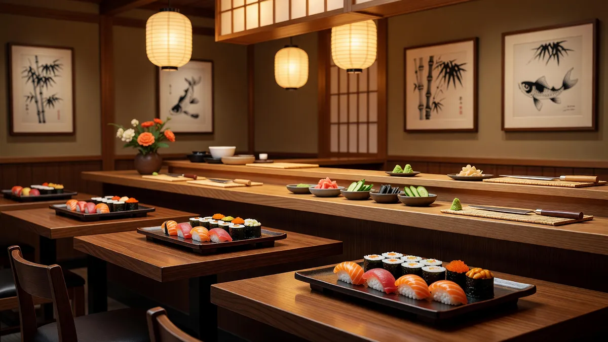 Established Sushi Restaurant in San Francisco's Sunset District
