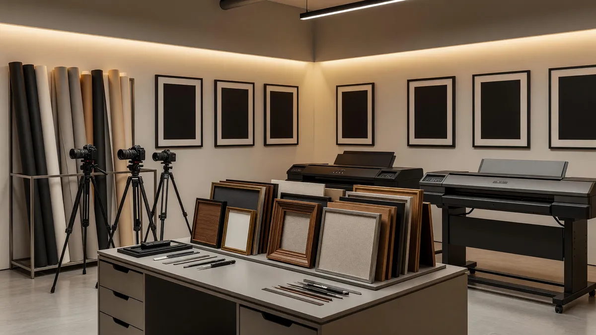 For Sale: Turnkey Photography Studio, Printing & Custom Framing