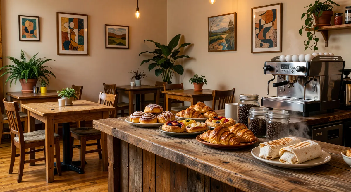 Popular Neighborhood Coffee Shop