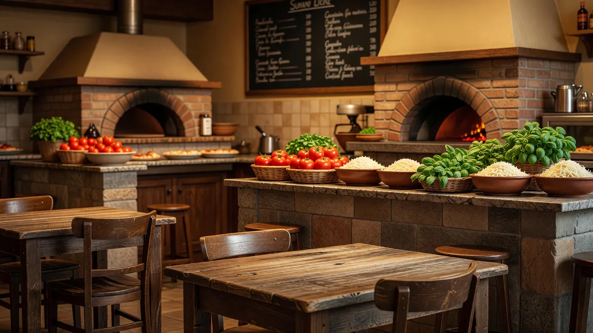 Thriving Pizza Restaurant in Greensboro's Hub