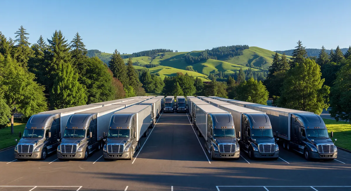Thriving Long-Distance Trucking Business for Sale