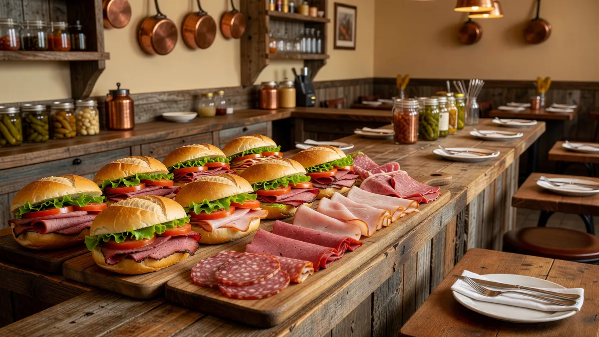 Deli, Catering, Prepared Foods