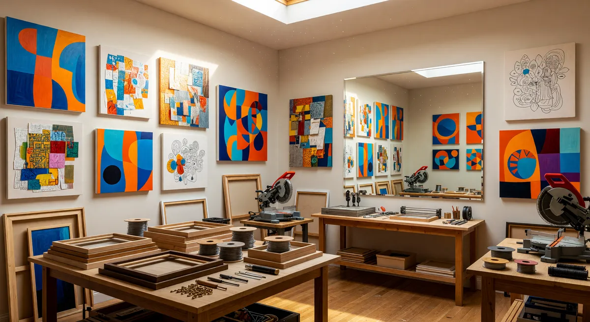 Quality Artwork & Framing Business with Commercial Clients
