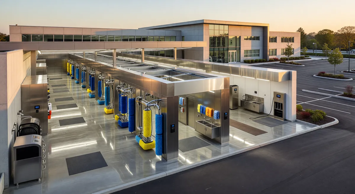 Convertible Car Wash Business with Real Estate