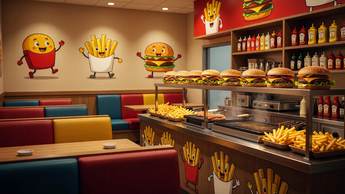 SG 11852 Ohio Cleveland Euclid Burger and Fast Food Restaurant and Bar