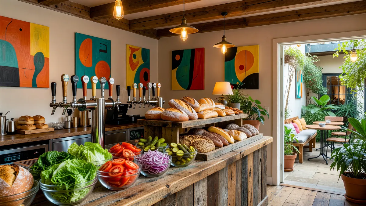 Popular Sandwich Shop & Craft Beer Bar on Carson Street