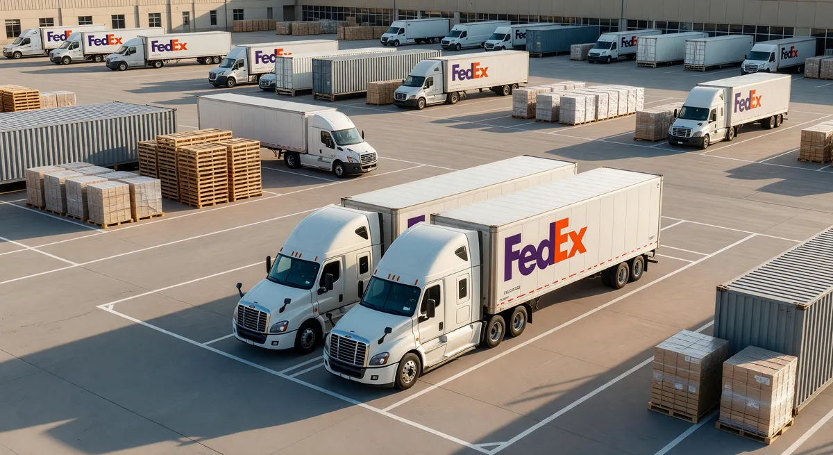 Established FedEx Long-Haul Routes in Allentown