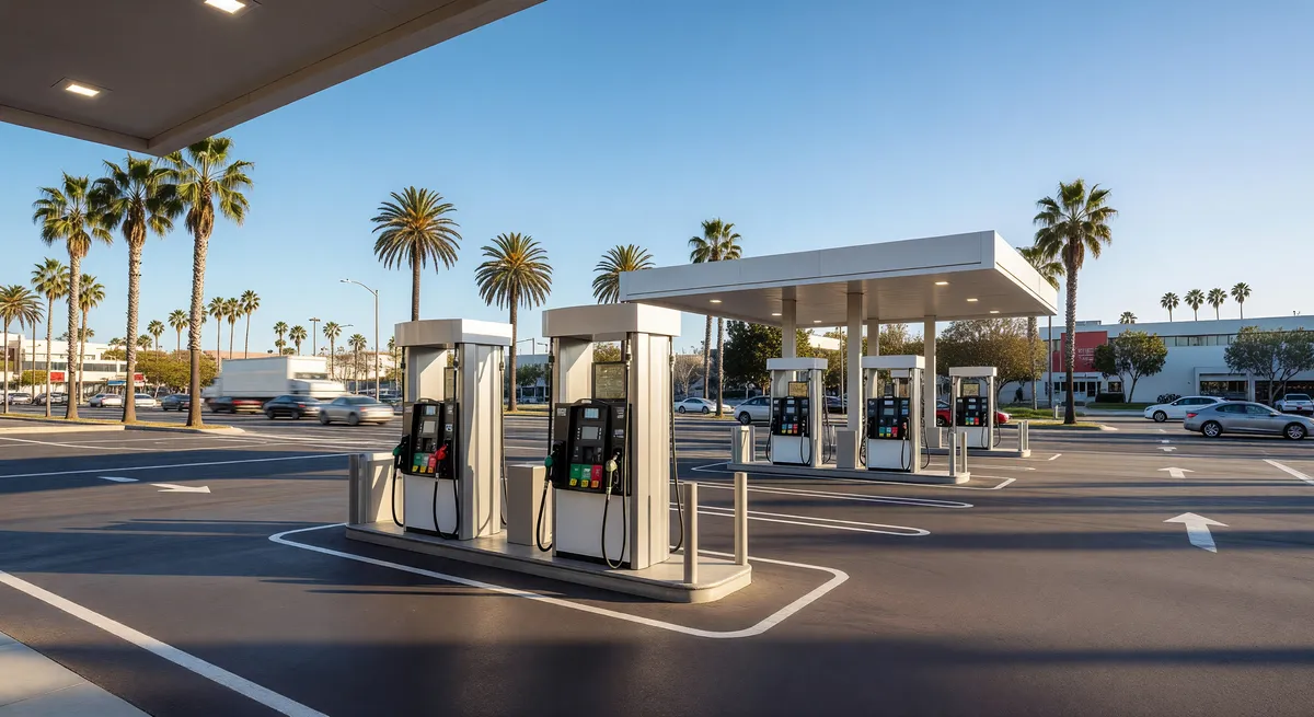 Profitable Arco Gas Station Business with Property in Los Angeles