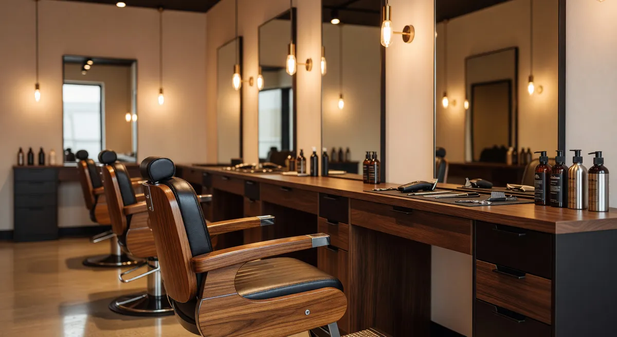 Modern Barber Shop with Recent Renovations