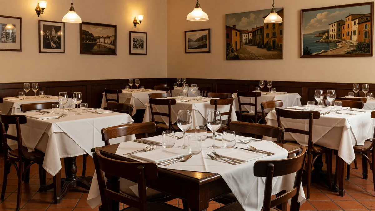 Timeless Italian Restaurant with 60 Years of Excellence