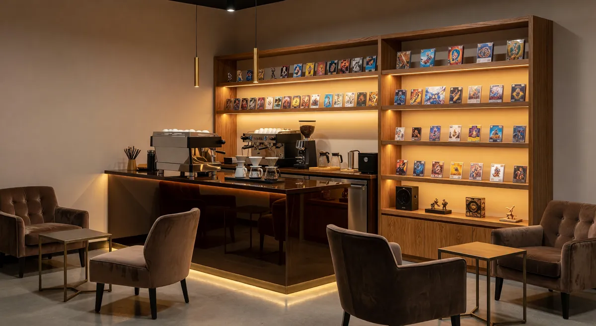 4 Location Coffee, Bar & Unique Retail Concept