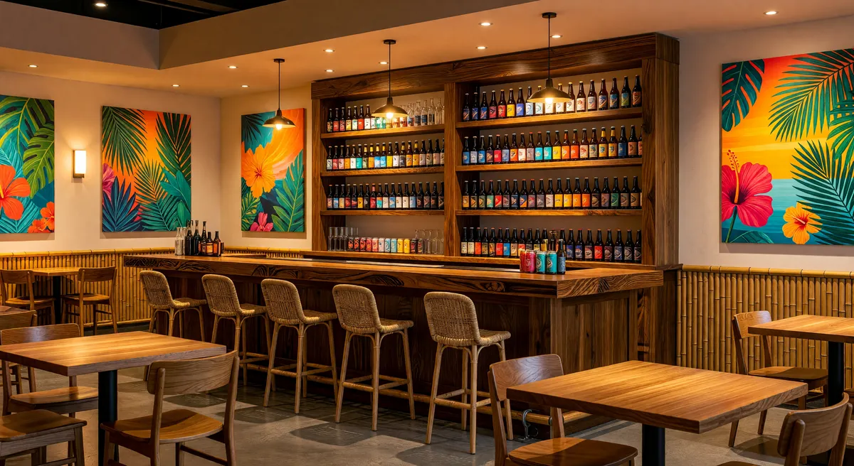 Island Hopper Tap Room in Premier Resort Destination on Hawaii Island