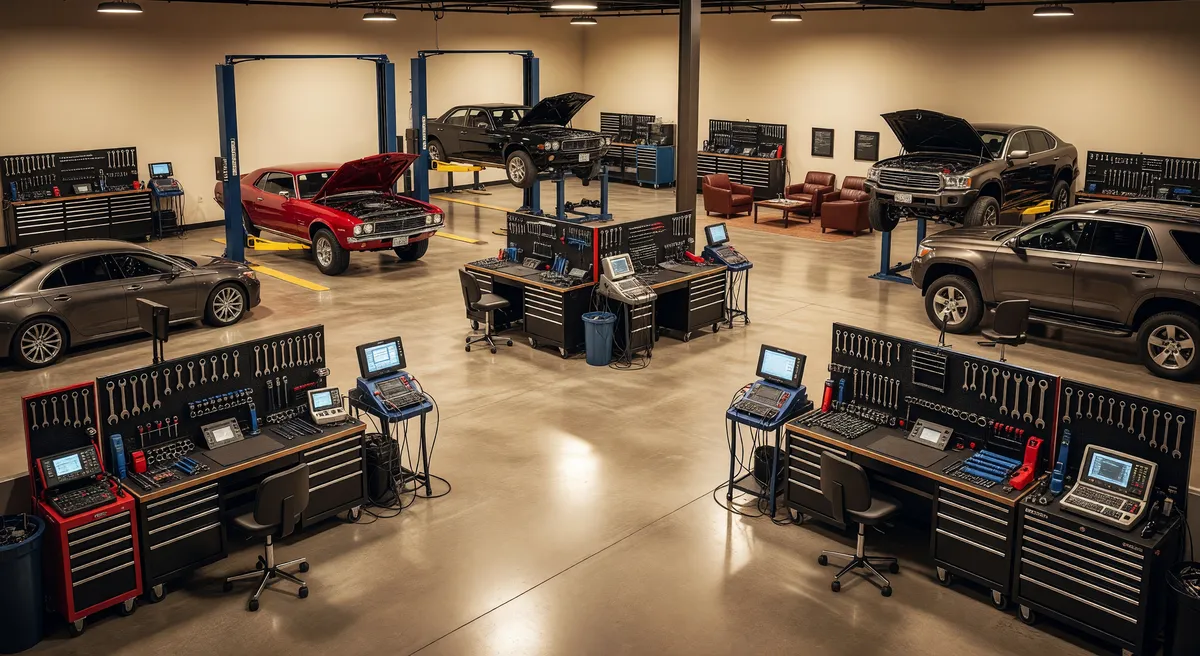 30+ Yr Multi-Rev Automotive Biz, Licensed Inspection, CRE include