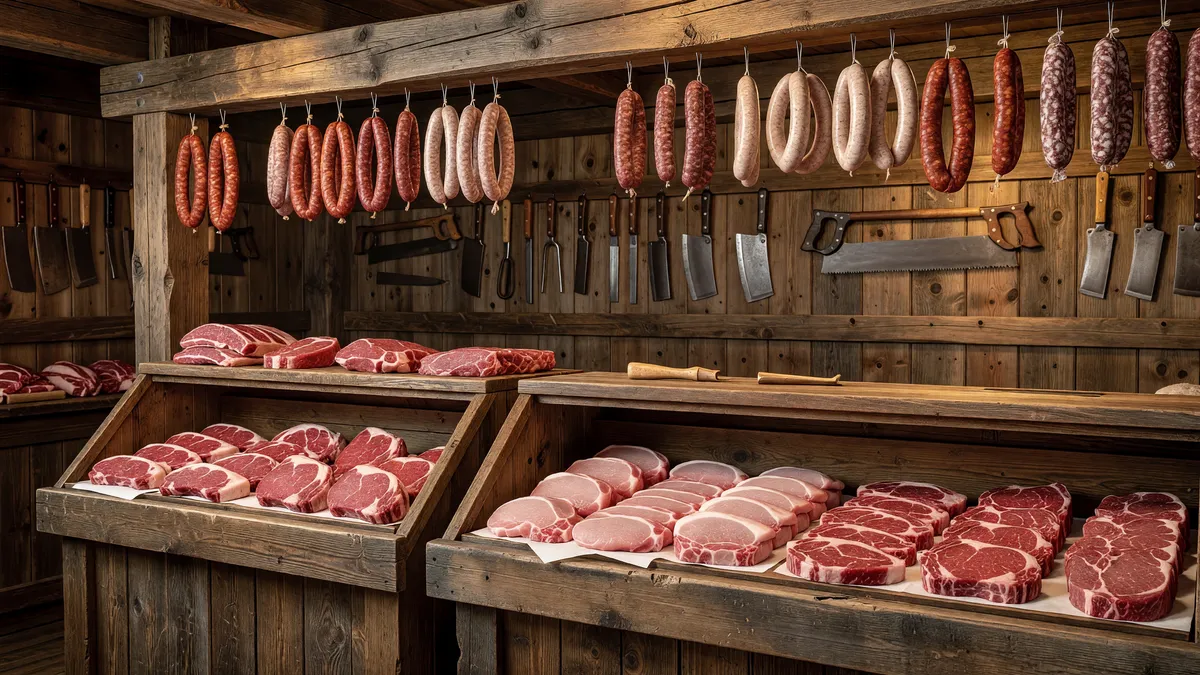 Established Family-Owned Slaughterhouse And Butcher Shop