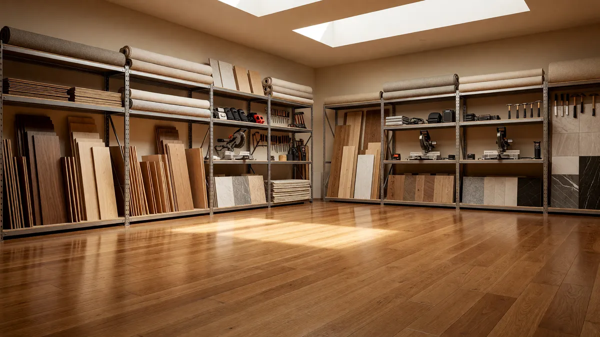 Thriving Flooring Installation Business with Real Estate in Idaho Resort Area