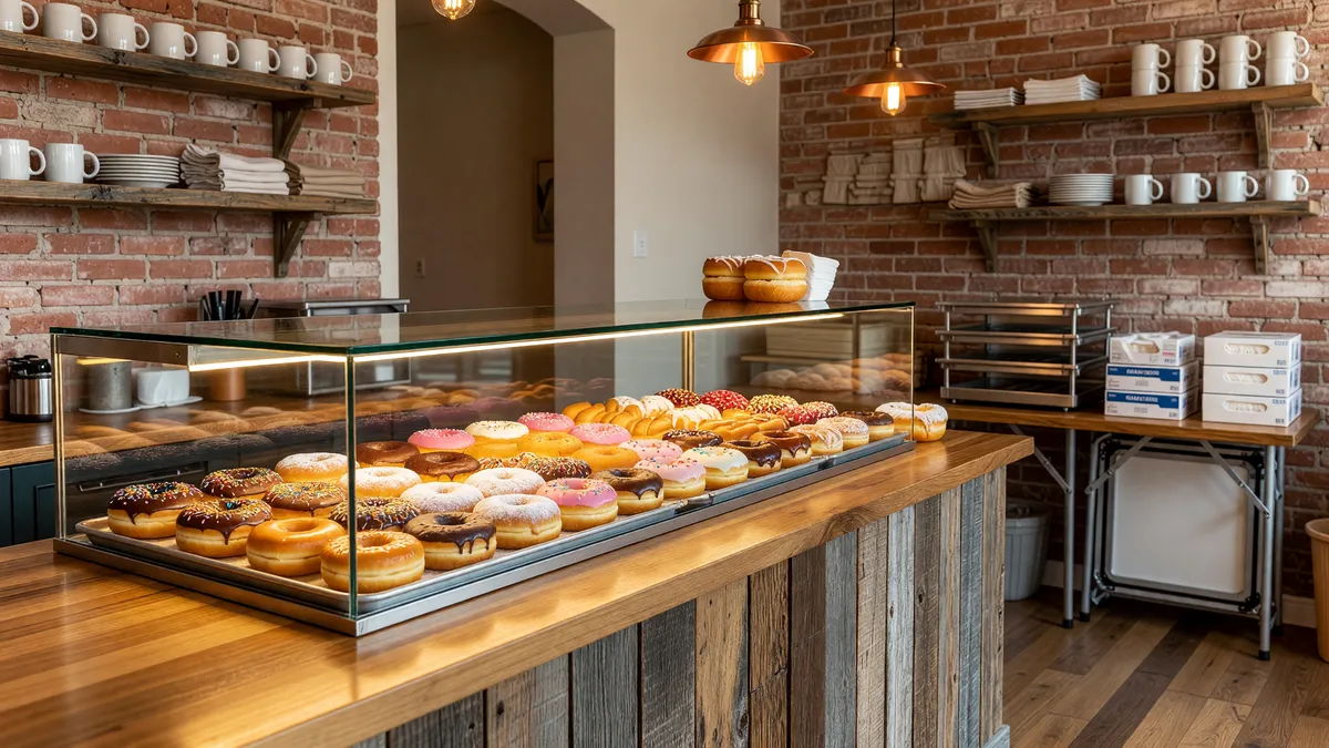 Established Donut Shop with Mobile Event Service