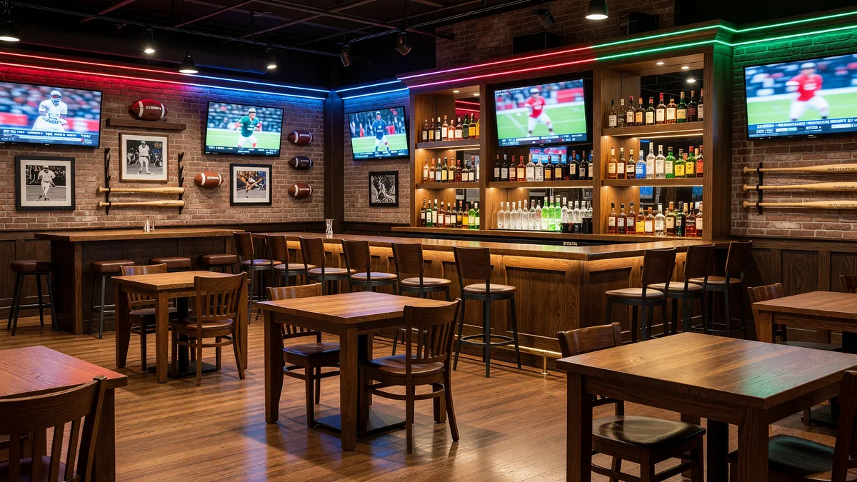 Popular Sports Bar and Grill in Fitchburg