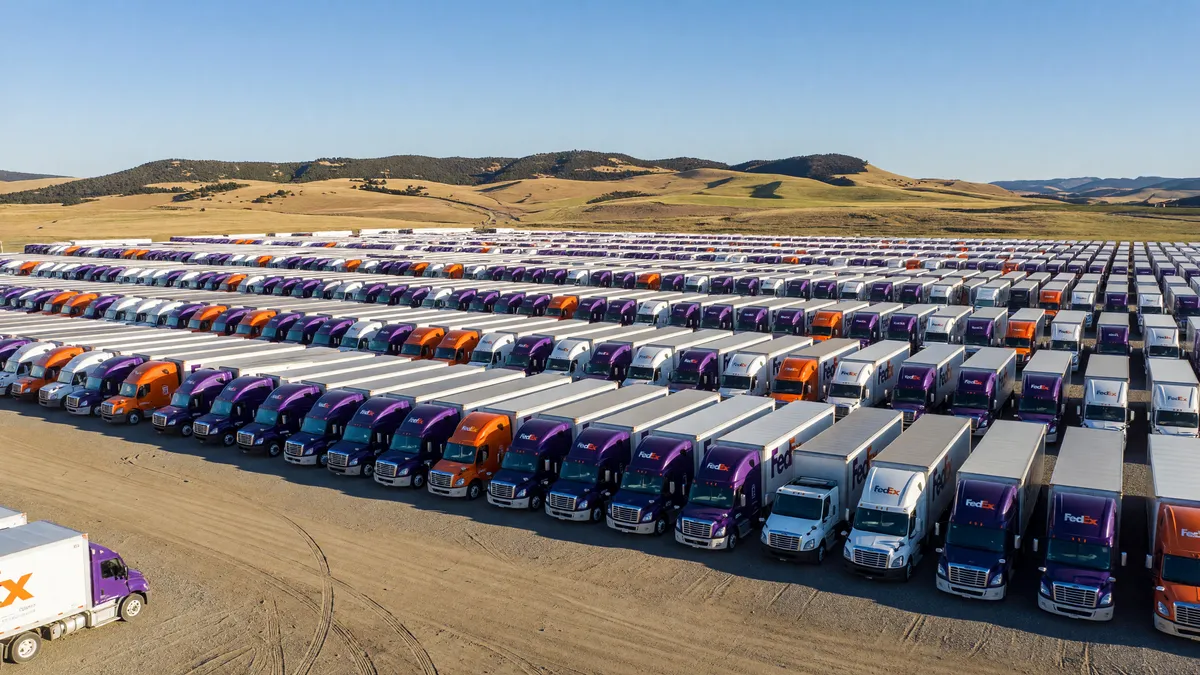 Large-Scale FedEx Ground Linehaul Operation in South Dakota