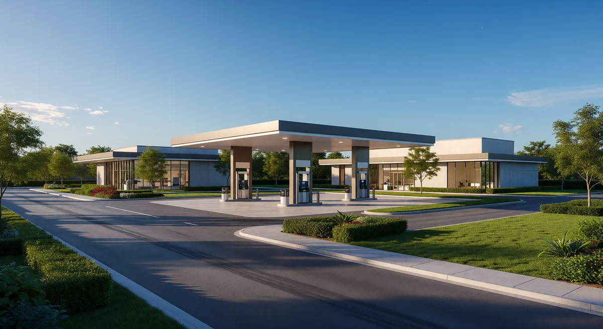 Prime Gas Station Business with Property on Major Street