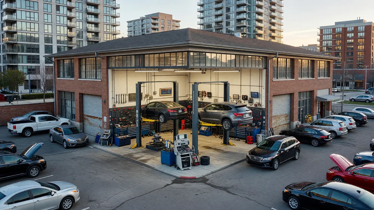 Net $544K Well Oiled Philly Area Automotive Repair Shop