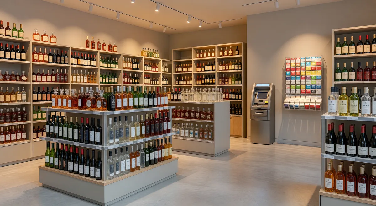 Thriving Liquor Store in Koreatown, Los Angeles
