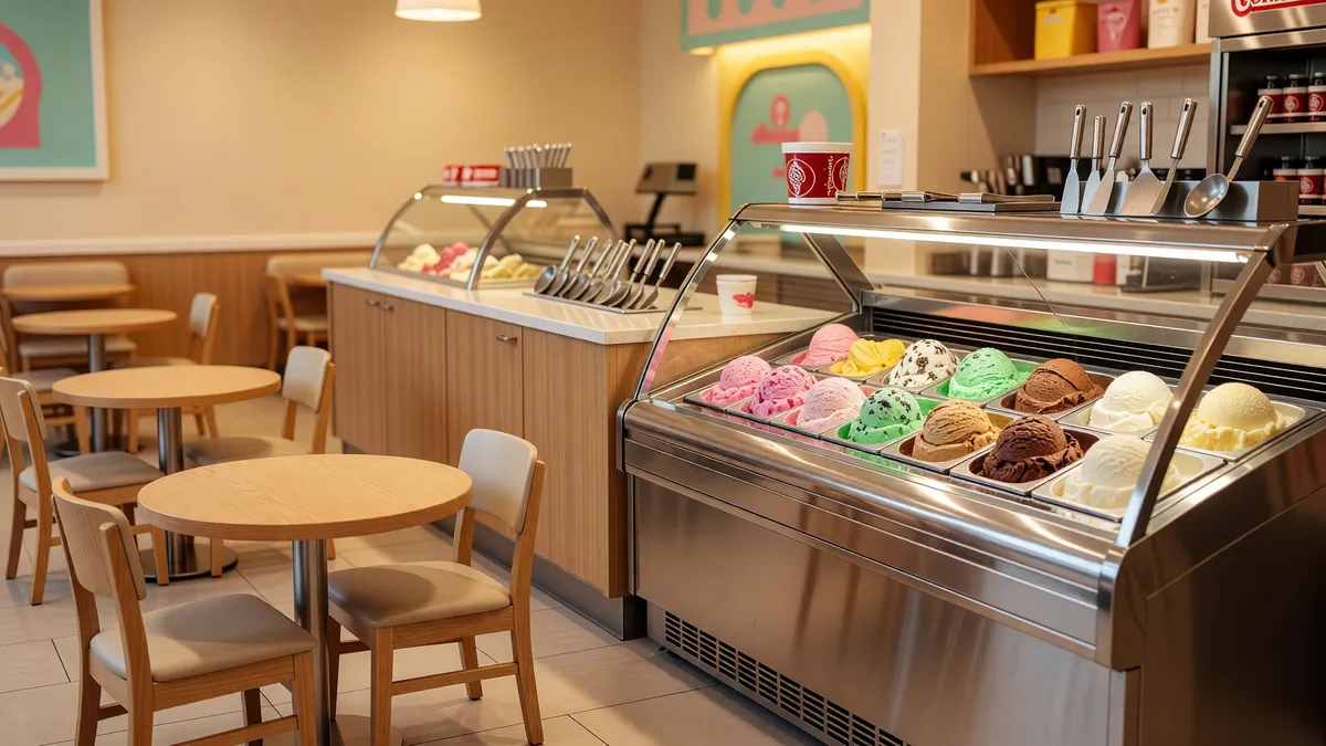 High Volume Cold Stone Creamery in Squirrel Hill, Pittsburgh