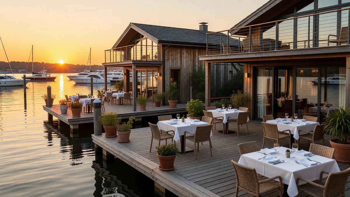 Two Profitable Waterfront Restaurants in Marina Setting