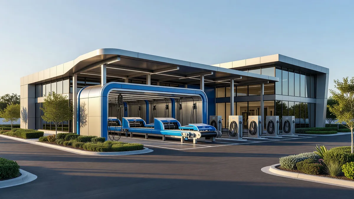 High-Traffic Express Car Wash with Real Estate