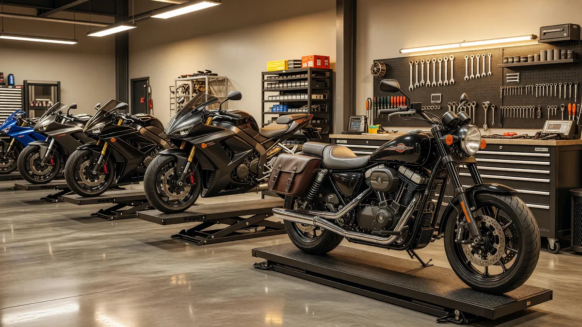 MOTORCYCLE MAINTENANCE, CUSTOM BUILD, COLLISION REPAIR AND TOWING