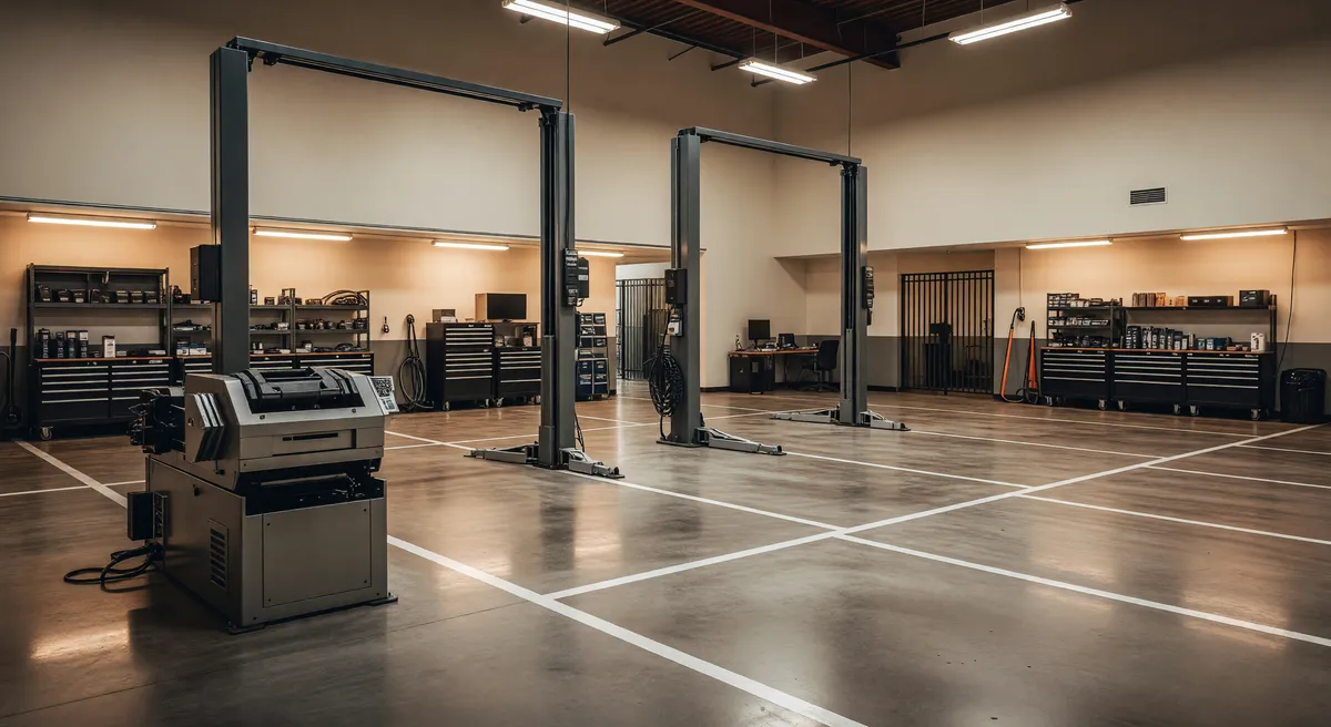 Spacious Mechanic Shop with 2 Bays for Lease