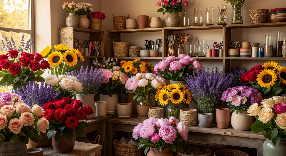 Established Flower Shop and E-Commerce Business for Sale in Sherman Oaks