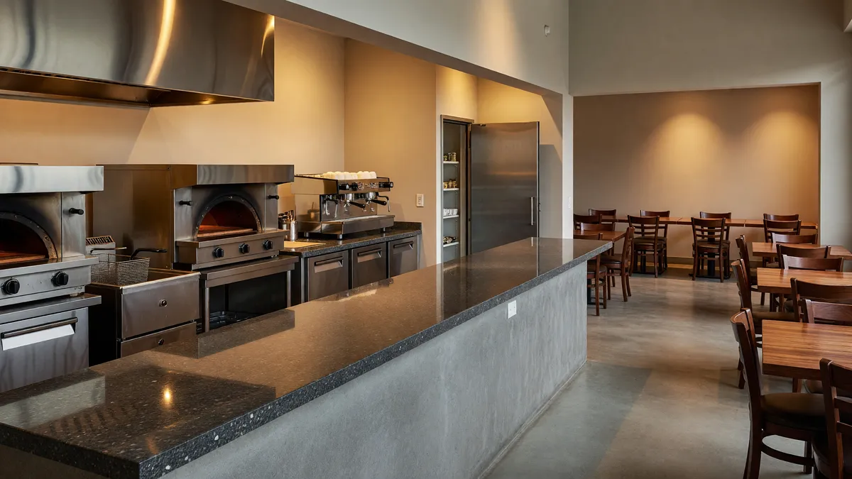 Pizza Restaurant with Full Kitchen near Nob Hill
