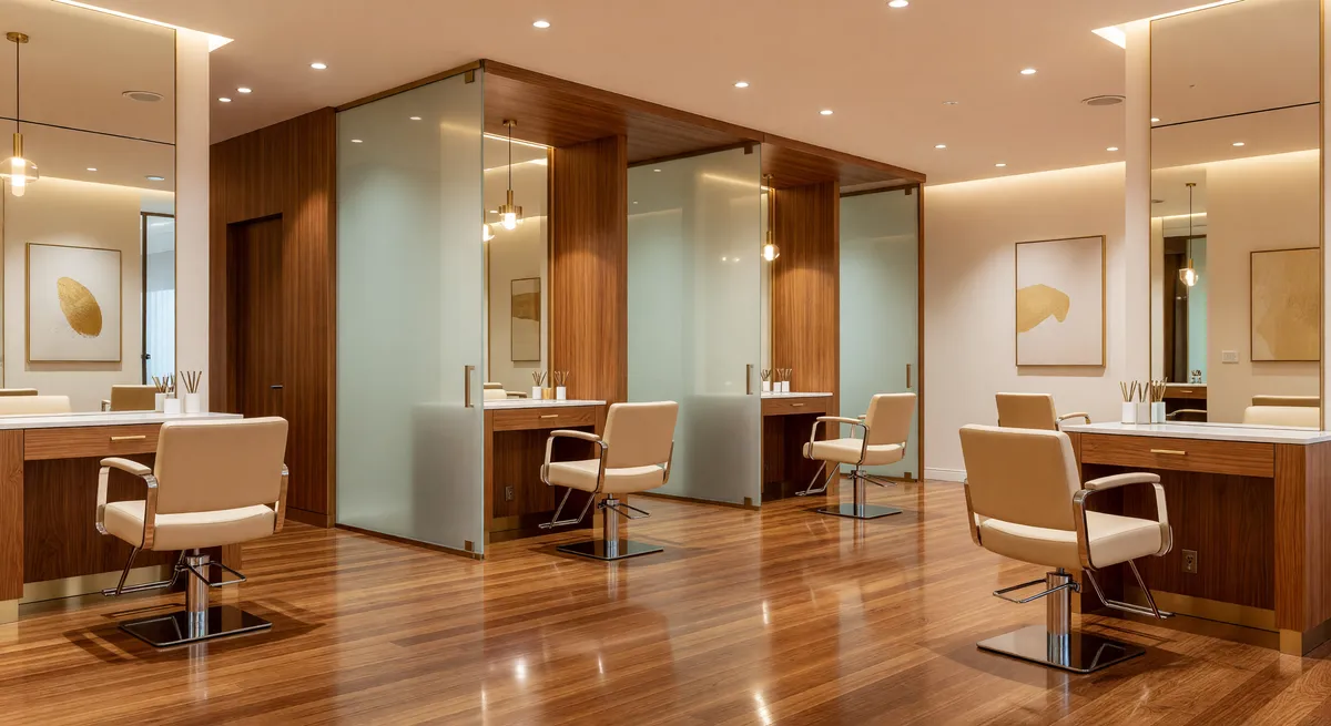 STUNNING NEW SALON SUITE OPPORTUNITY – HIGH CASH FLOW POTENTIAL