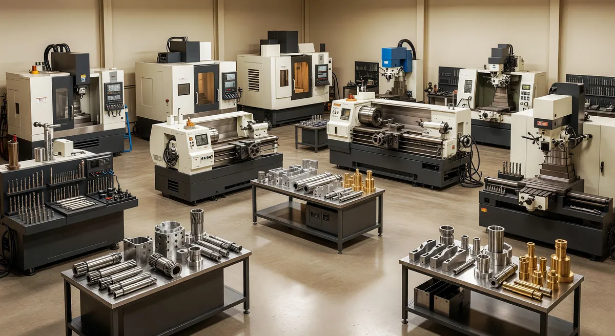 Established Machine Shop with Property in Northeast Florida