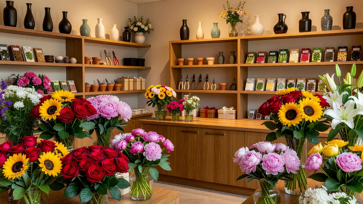 Turnkey-Well Established Flower Shop for Sale