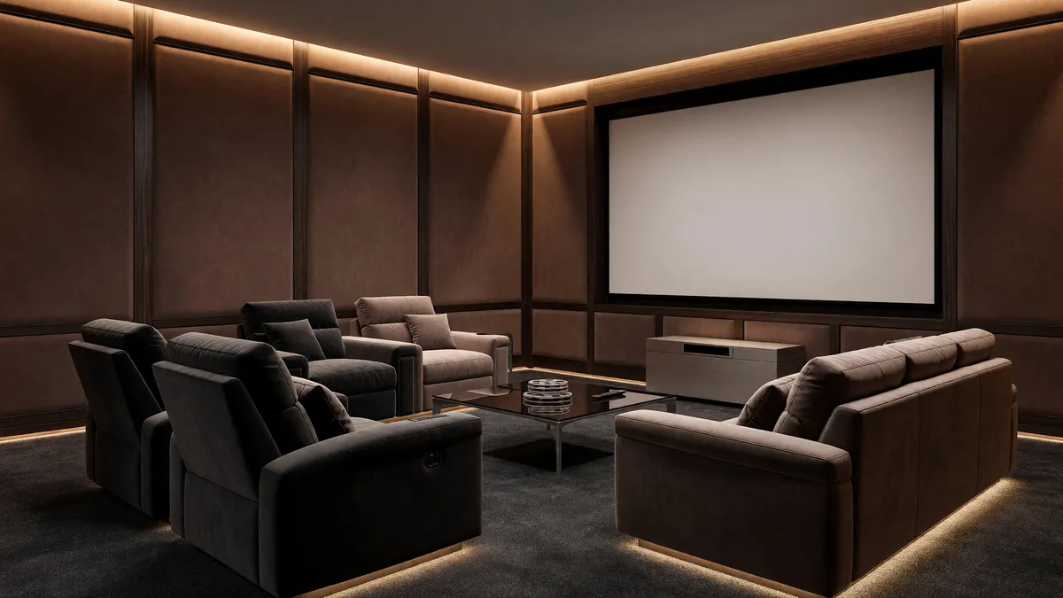 Home Theater Design & Installation Service