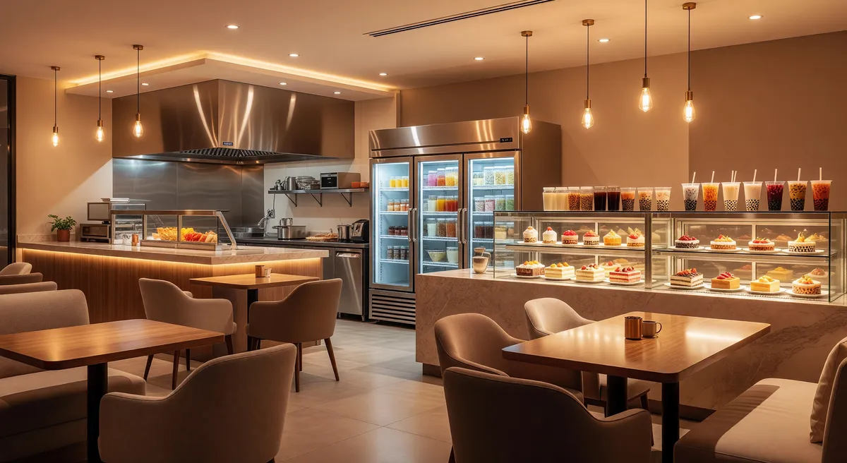 Profitable Boba Restaurant with Hood Kitchen in San Diego