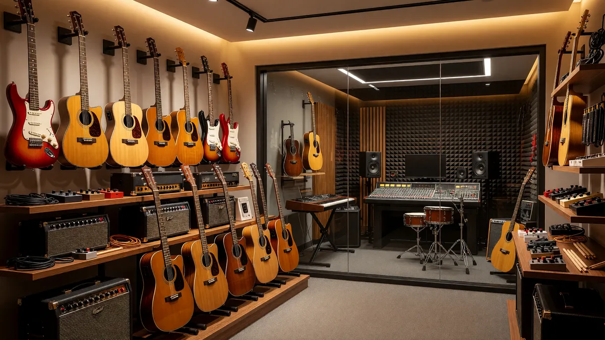 Music Retailer with Repair Division & Studios Listing #:SA11922