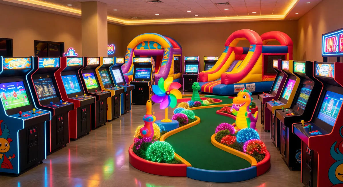 Thriving Arcade Fun Center Business for Sale