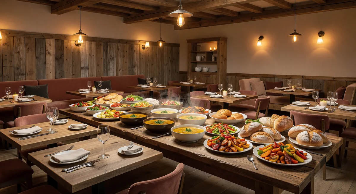 Cozy Restaurant Offering Homemade Food with Buffet, Available for Lease or Purchase