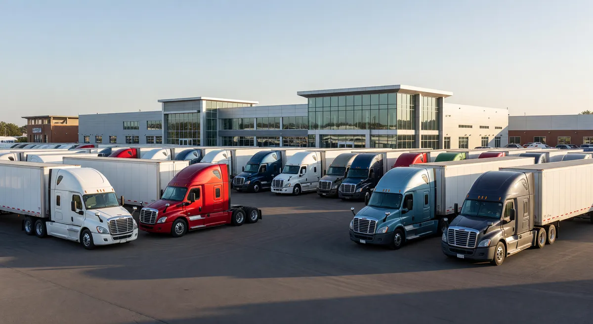 Profitable Semi-Truck Dealership with Interstate Visibility