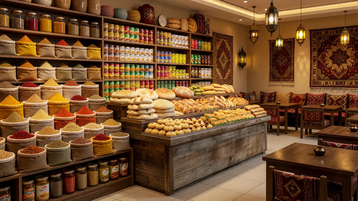 Profitable Middle Eastern Grocery Store with Restaurant and Bakery