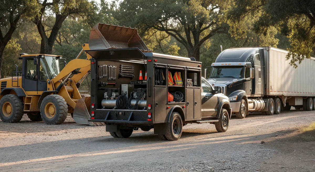 Mobile Tire Service - Specializing in Loaders and 18-Wheelers
