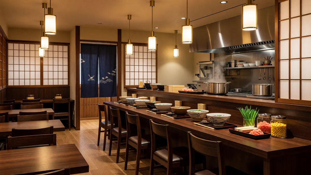 Franchise Ramen Restaurant in Prime San Diego